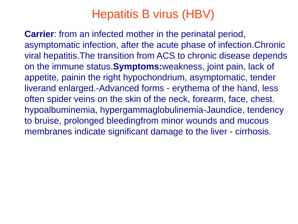 Digestive system diseases Małgorzata Dybich, MA - slide 38 of 59