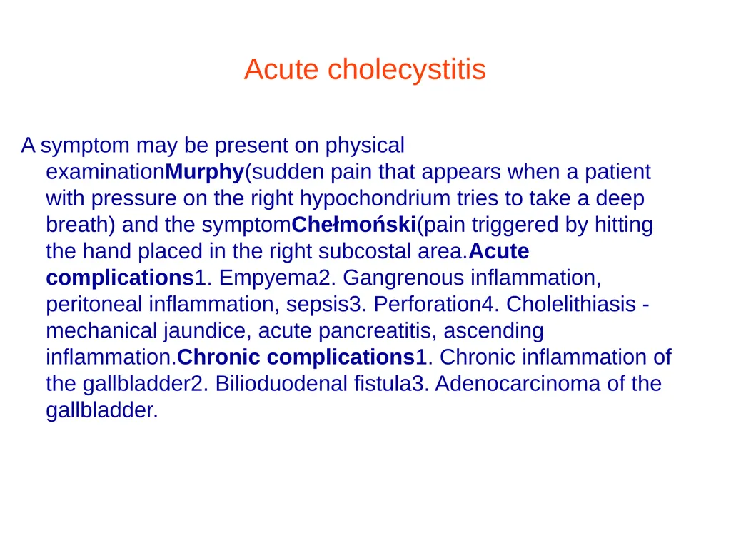 Digestive system diseases Małgorzata Dybich, MA - slide 55 of 59
