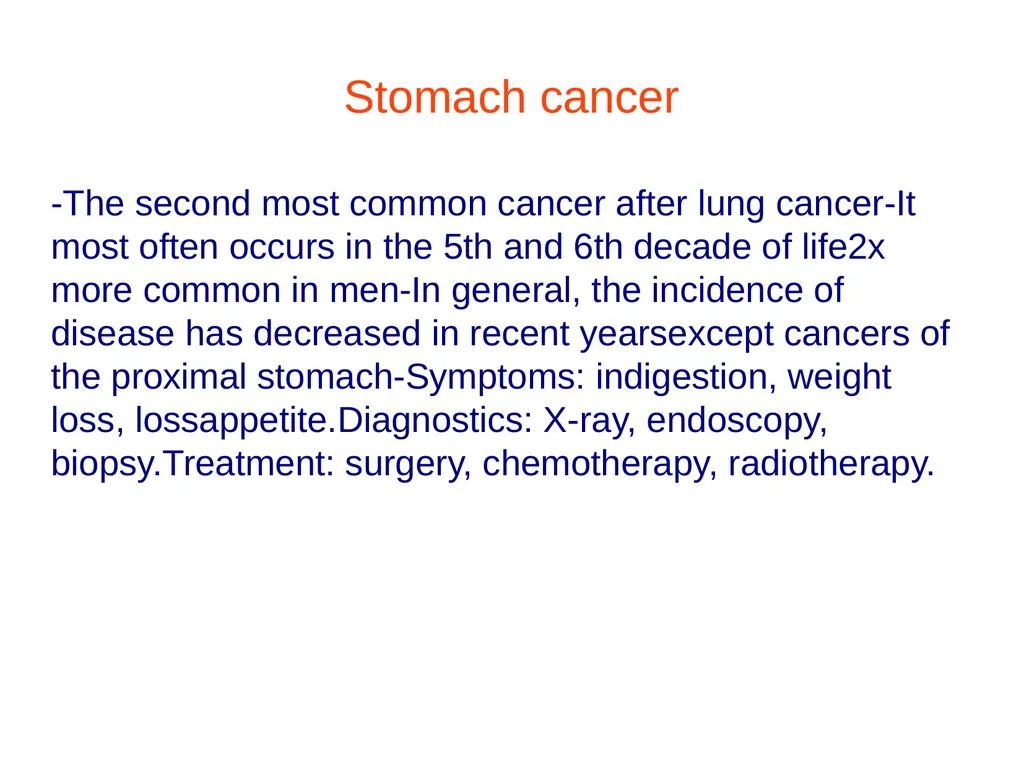 Digestive system diseases Małgorzata Dybich, MA - slide 16 of 59