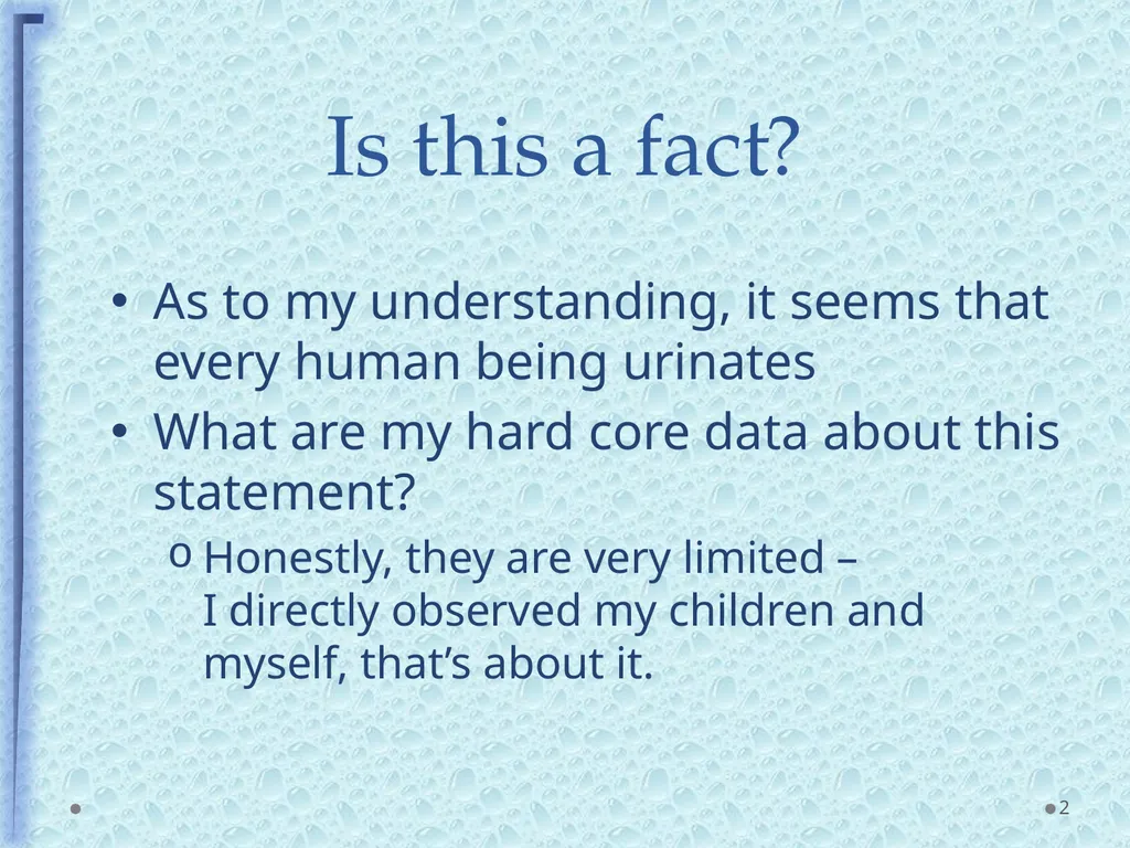 Can hope be a reinforcer? Middle-terms and - slide 2 of 20