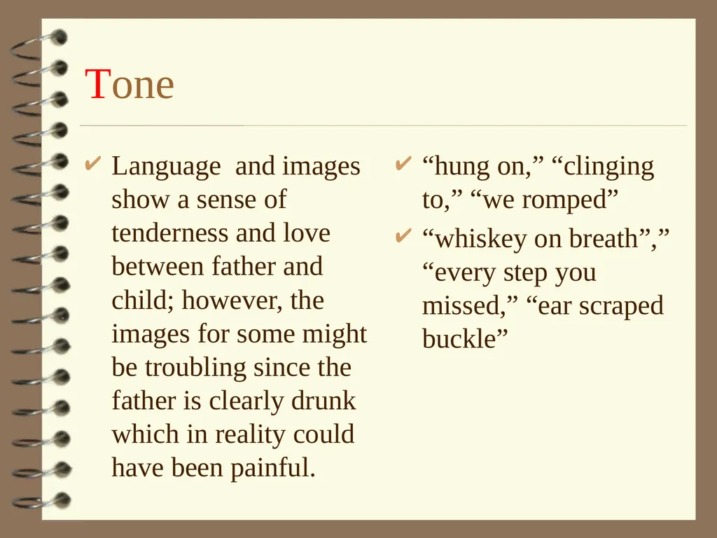 TOASTTT Strategy for Poetry Analysis TOASTTT – My - slide 11 of 14