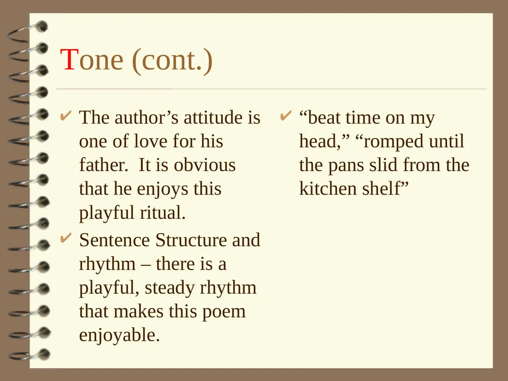TOASTTT Strategy for Poetry Analysis TOASTTT – My - slide 12 of 14