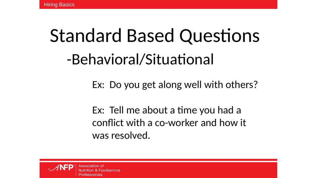 The Basics of Hiring Aren’t Always Easy or Basic - slide 12 of 25