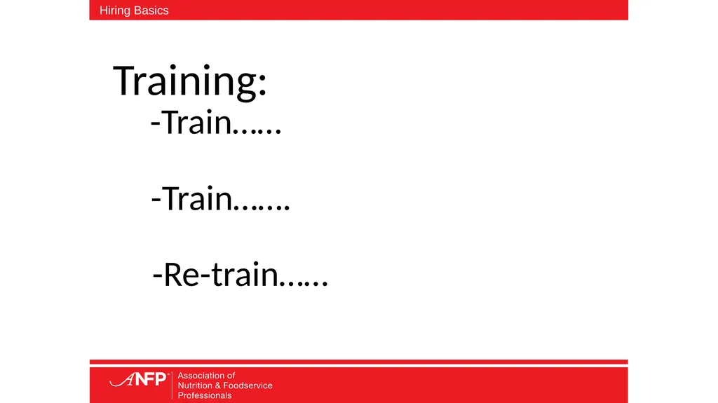 The Basics of Hiring Aren’t Always Easy or Basic - slide 16 of 25