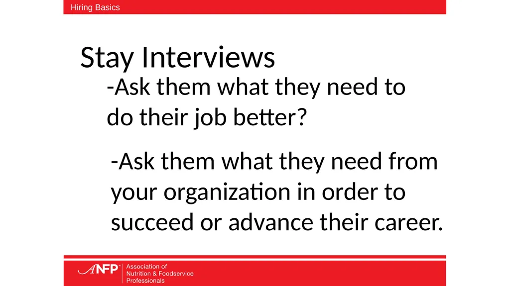 The Basics of Hiring Aren’t Always Easy or Basic - slide 20 of 25