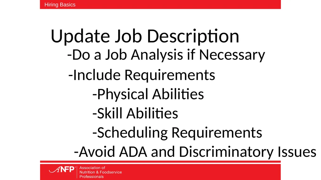 The Basics of Hiring Aren’t Always Easy or Basic - slide 3 of 25