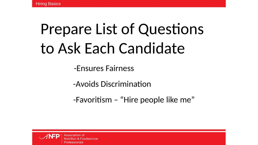 The Basics of Hiring Aren’t Always Easy or Basic - slide 6 of 25