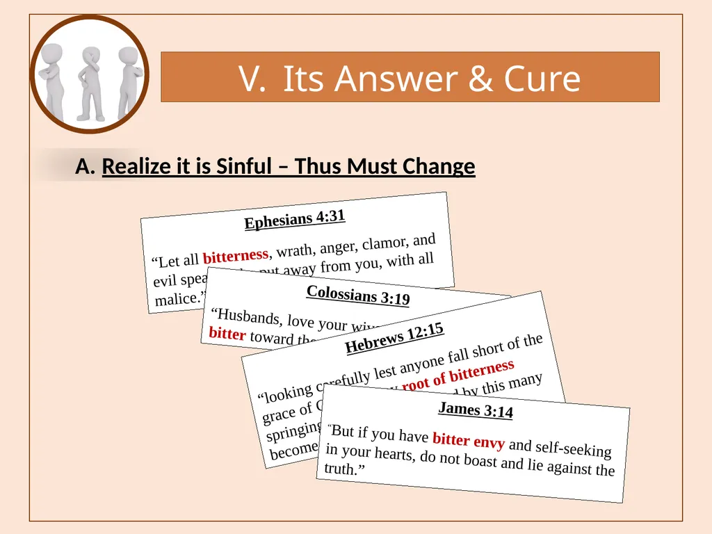 Bitterness A Common Sin that is Seldom - slide 34 of 40