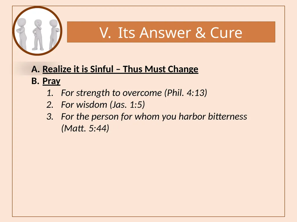 Bitterness A Common Sin that is Seldom - slide 35 of 40