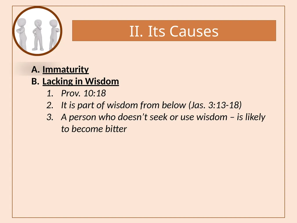 Bitterness A Common Sin that is Seldom - slide 13 of 40