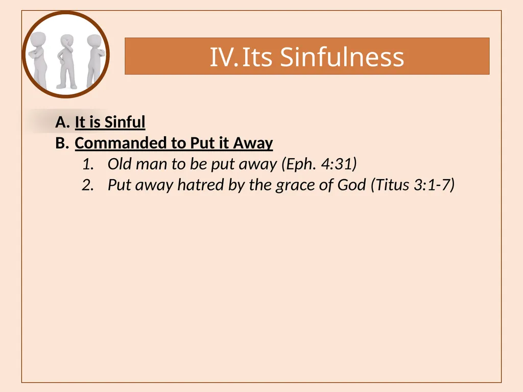 Bitterness A Common Sin that is Seldom - slide 30 of 40