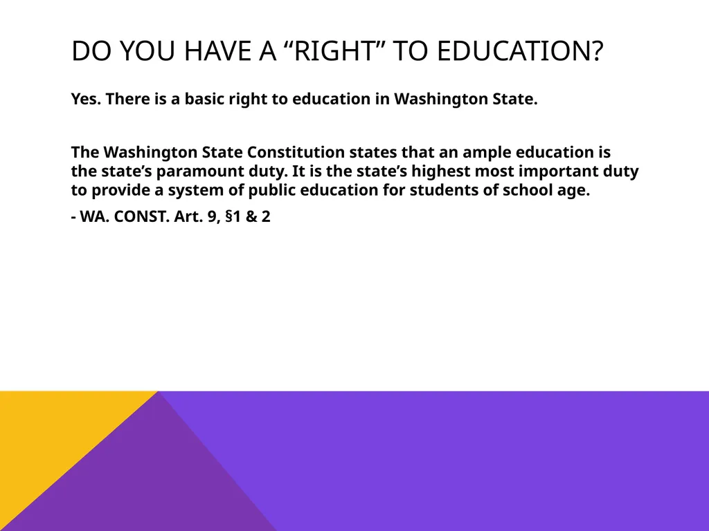 Student rights & discipline Presented by REAL– - slide 4 of 32