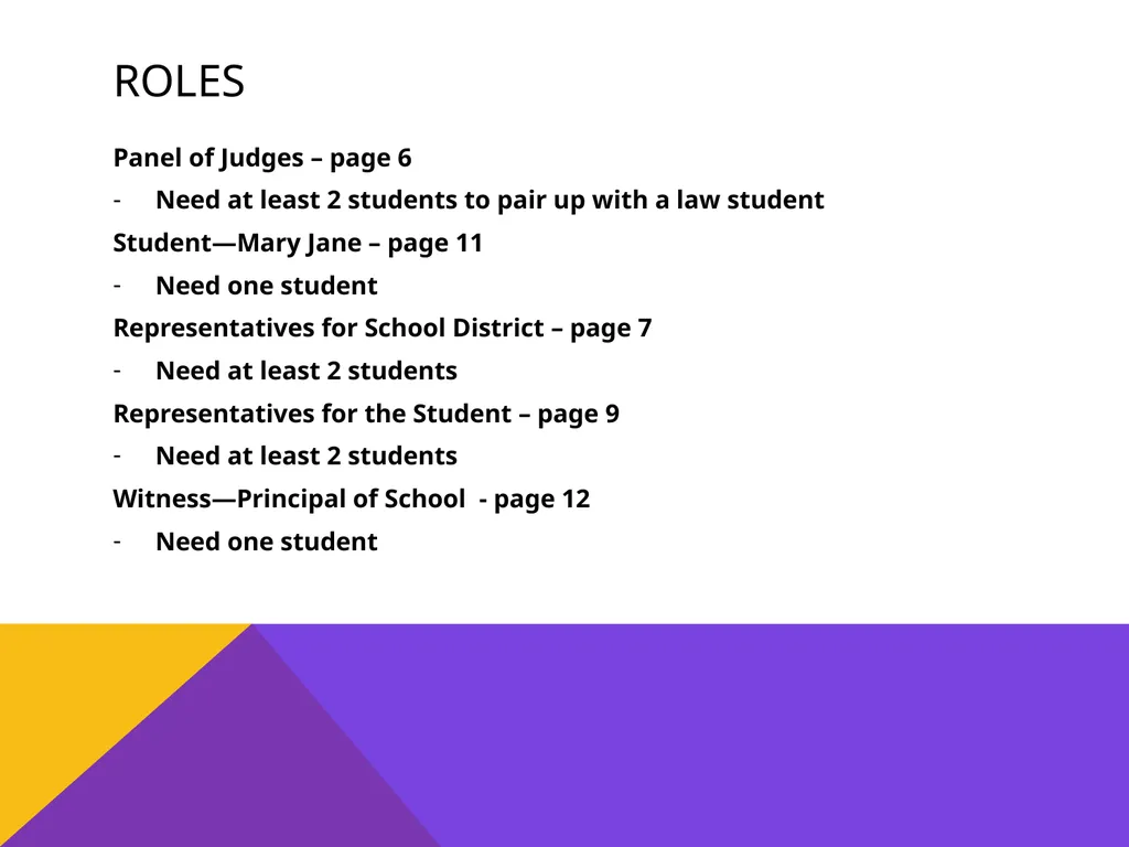 Student rights & discipline Presented by REAL– - slide 30 of 32