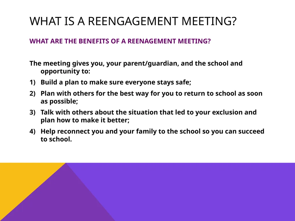 Student rights & discipline Presented by REAL– - slide 19 of 32