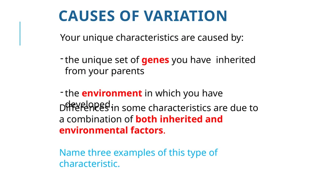 variation and Hardy-Weinberg principle Patterns of - slide 3 of 20