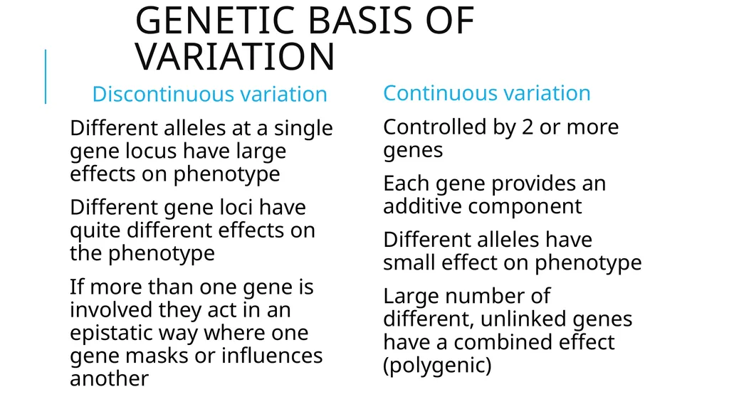 variation and Hardy-Weinberg principle Patterns of - slide 8 of 20