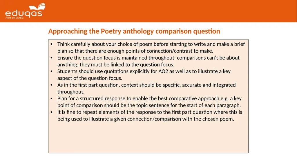 Eduqas GCSE English Literature Poetry Key Messages - slide 5 of 10