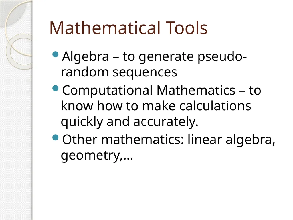 Big Numbers: The Role Played by Mathematics in - slide 37 of 48