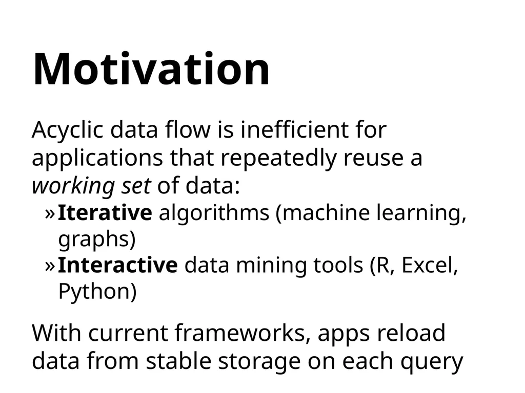 Matei Zaharia, Mosharaf Chowdhury, Tathagata Das, - slide 6 of 15