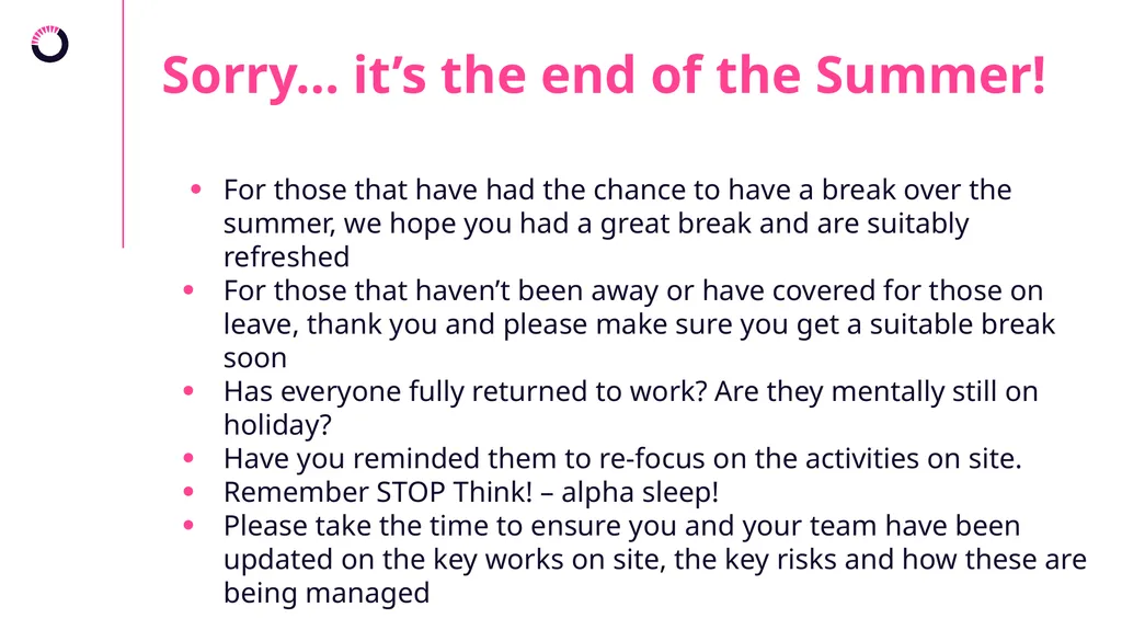 Autumn 2022 Take 5 Brief Welcome to the autumn - slide 3 of 11