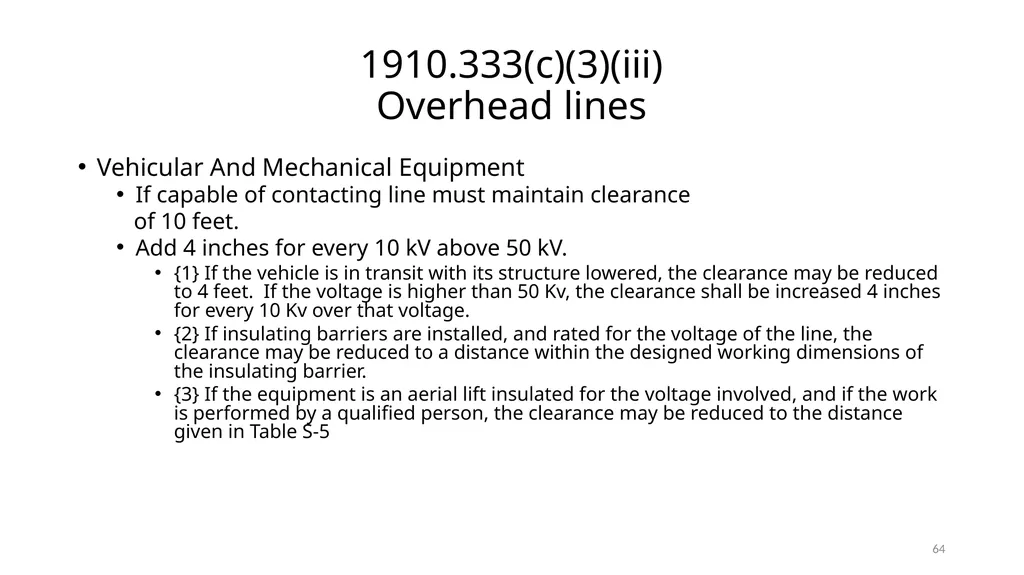 Arc Hazards and Safety Related Work Practices 1 - slide 64 of 125
