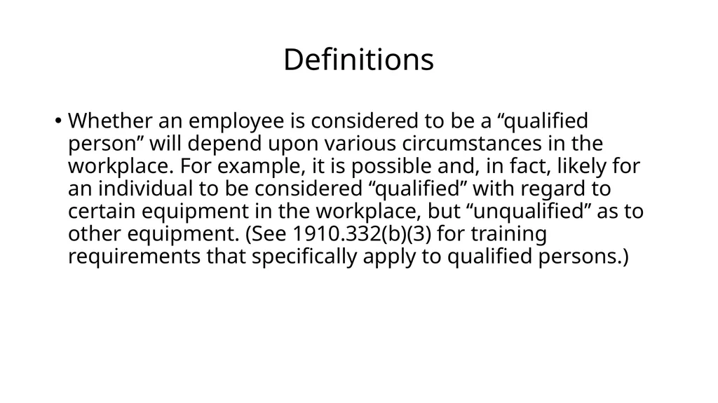 Arc Hazards and Safety Related Work Practices 1 - slide 21 of 125