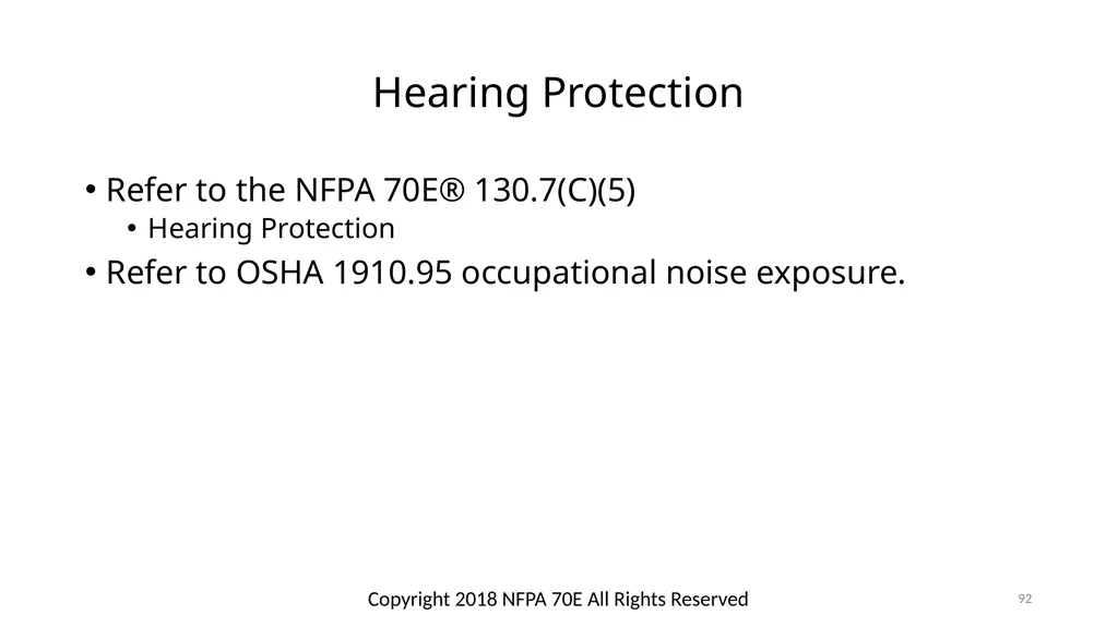 Arc Hazards and Safety Related Work Practices 1 - slide 92 of 125