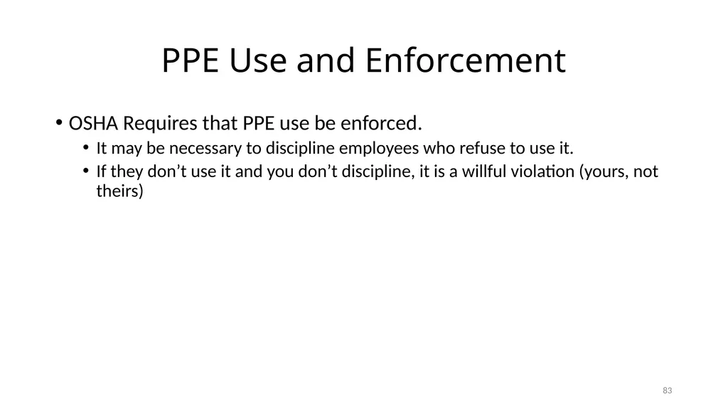 Arc Hazards and Safety Related Work Practices 1 - slide 83 of 125