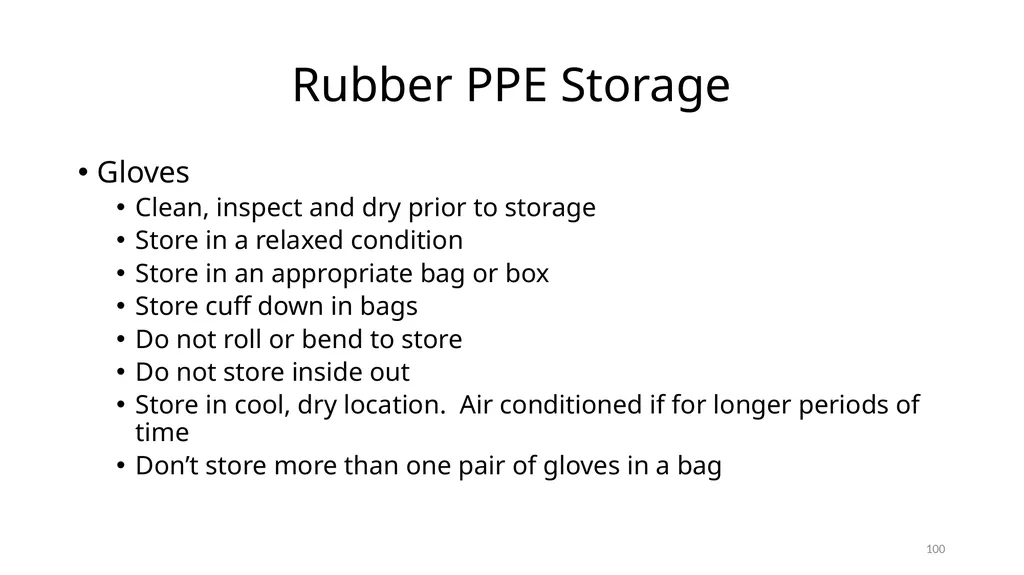 Arc Hazards and Safety Related Work Practices 1 - slide 100 of 125