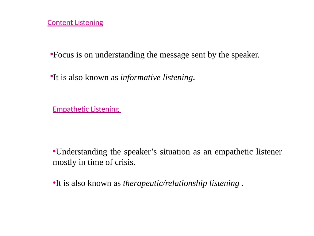 Developing Effective Listening Skills To - slide 14 of 22