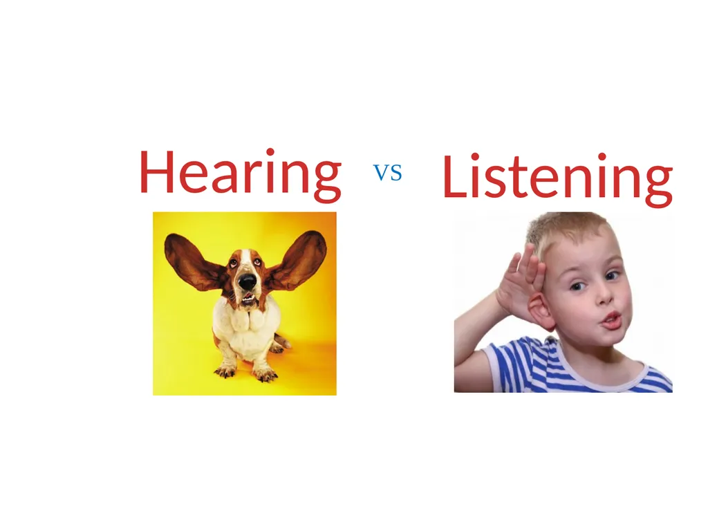 Developing Effective Listening Skills To - slide 8 of 22