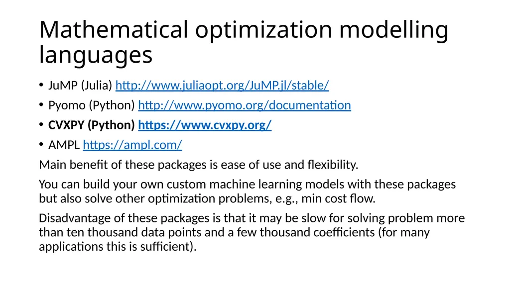 Support Vector Machines: A case study in quadratic - slide 17 of 20