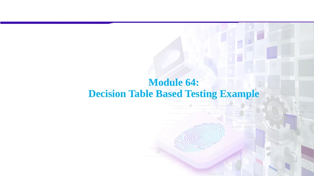 Software Verification and Validation Lecture No. 9 - slide 76 of 81
