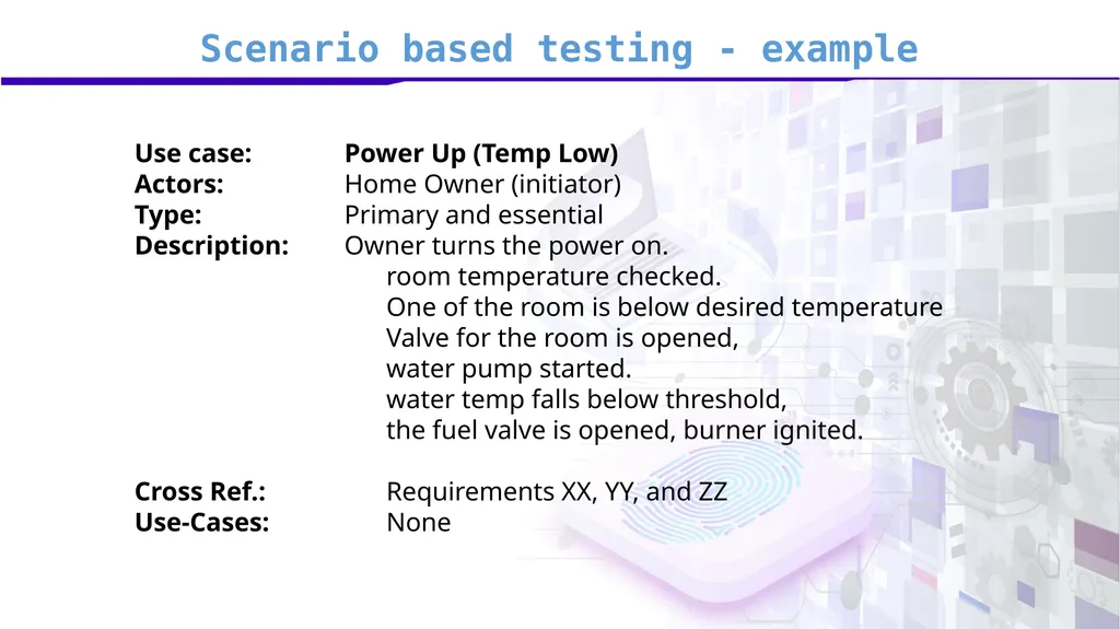 Software Verification and Validation Lecture No. 9 - slide 41 of 81