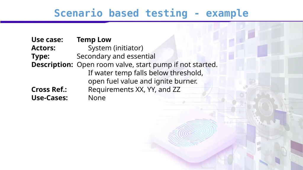 Software Verification and Validation Lecture No. 9 - slide 43 of 81