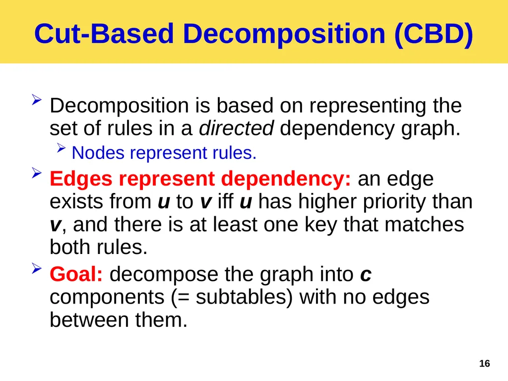 Palette: Distributing Tables in Software-Defined - slide 16 of 32
