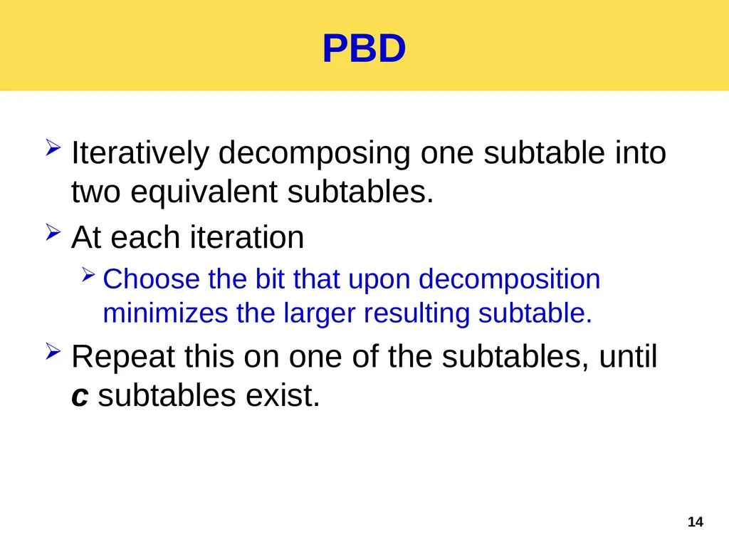 Palette: Distributing Tables in Software-Defined - slide 14 of 32