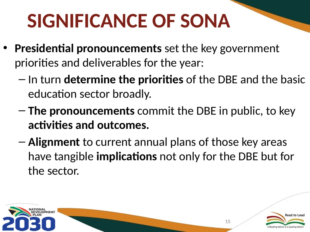 BASIC EDUCATION 2020/21-2024/25 STRATEGIC PLAN AND - slide 15 of 87