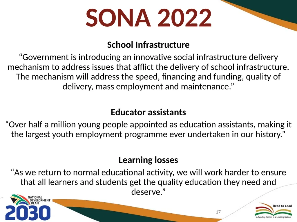 BASIC EDUCATION 2020/21-2024/25 STRATEGIC PLAN AND - slide 17 of 87