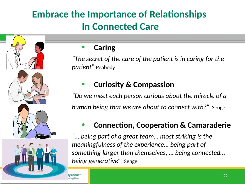 Connecting Care Ensuring Quality Referrals and - slide 22 of 52