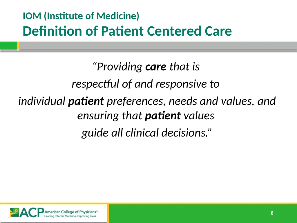 Connecting Care Ensuring Quality Referrals and - slide 8 of 52