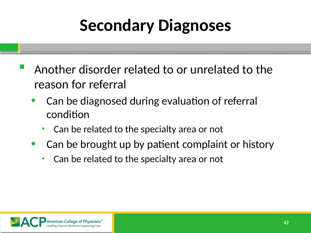 Connecting Care Ensuring Quality Referrals and - slide 42 of 52