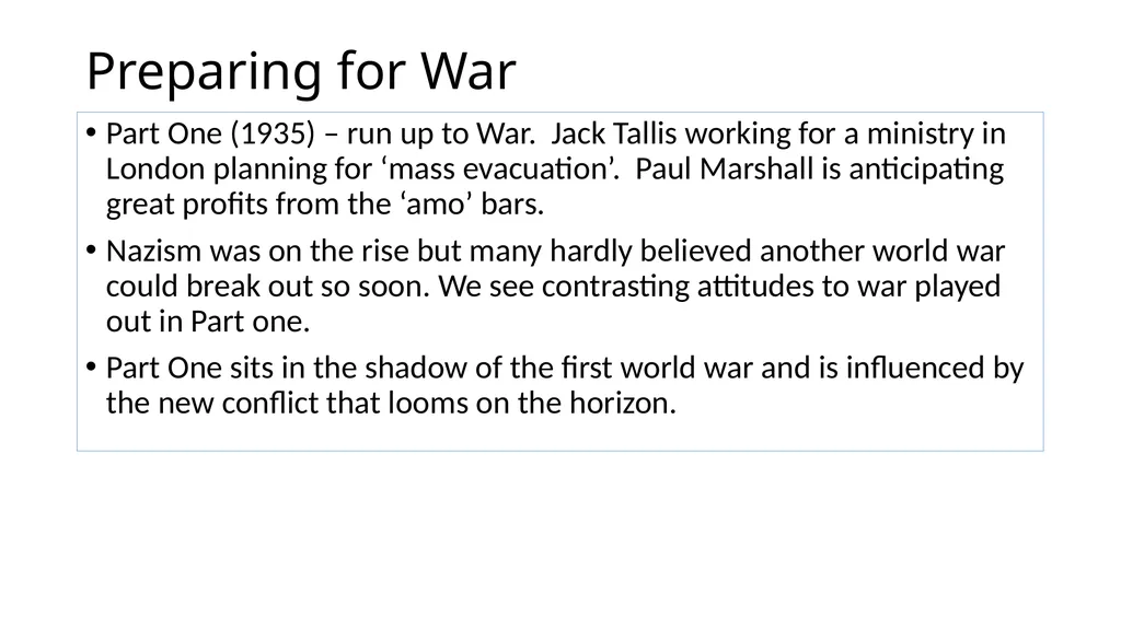 8th – 11th May – Atonement 14th – 18th May - slide 11 of 13