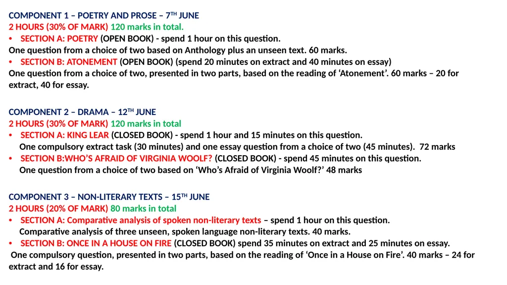 8th – 11th May – Atonement 14th – 18th May - slide 1 of 13