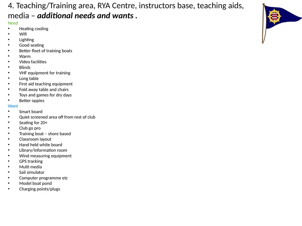 1. Changing, showering & toilets. Need Bigger - slide 7 of 12