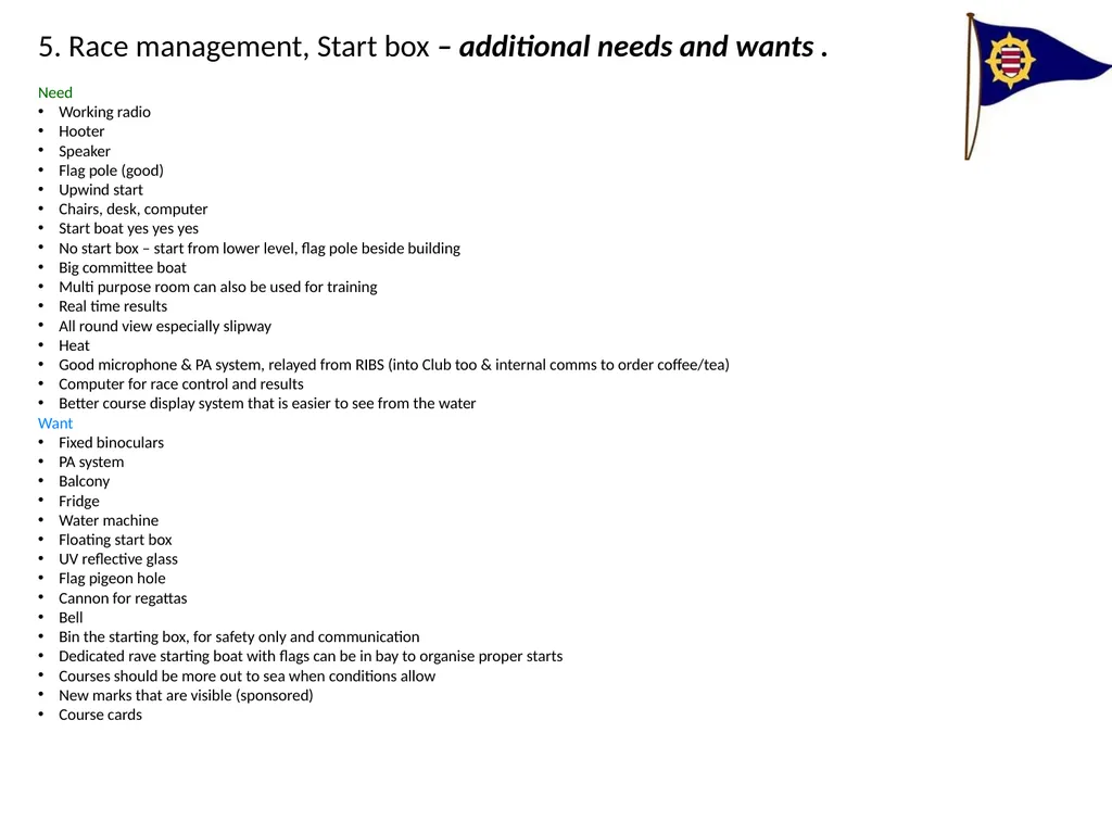 1. Changing, showering & toilets. Need Bigger - slide 8 of 12