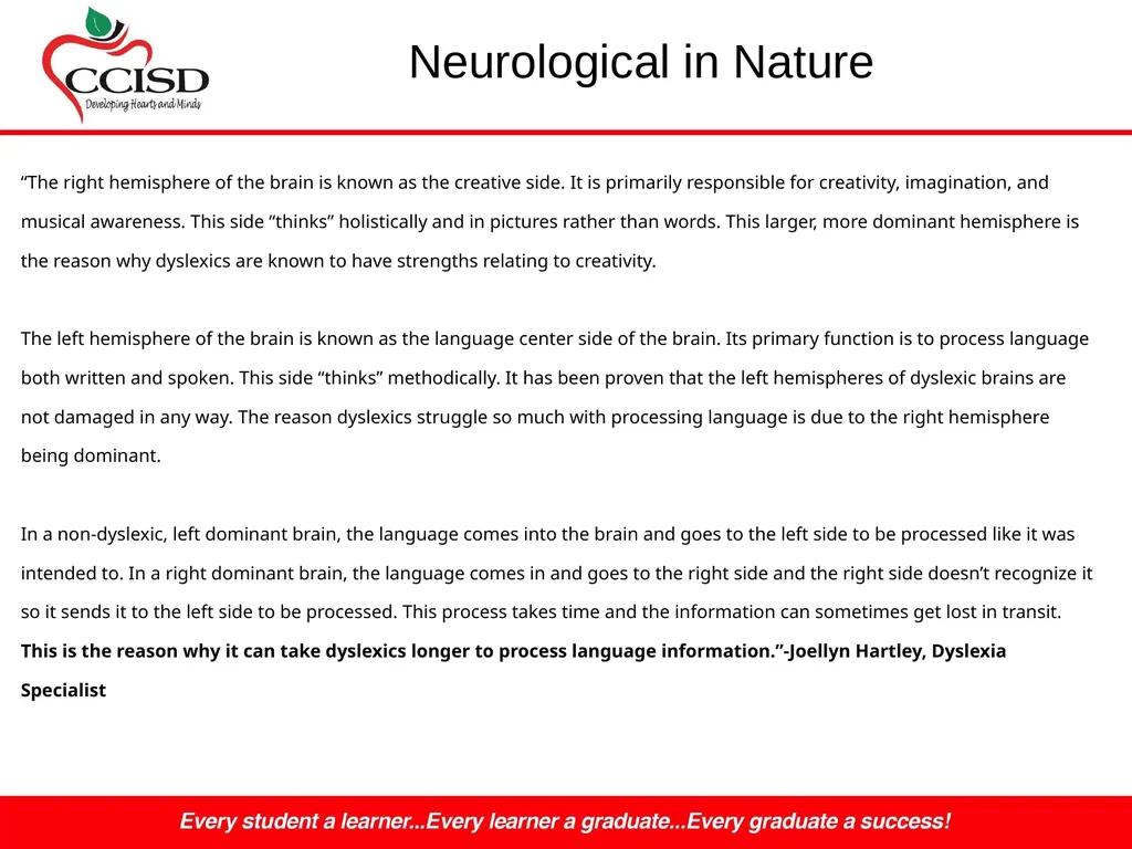 Dyslexia NOW! By Mrs. Murray Bergman, M.S.Ed - slide 6 of 26