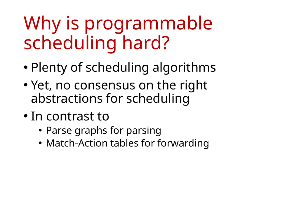 Programmable Packet Scheduling at Line Rate - slide 4 of 13