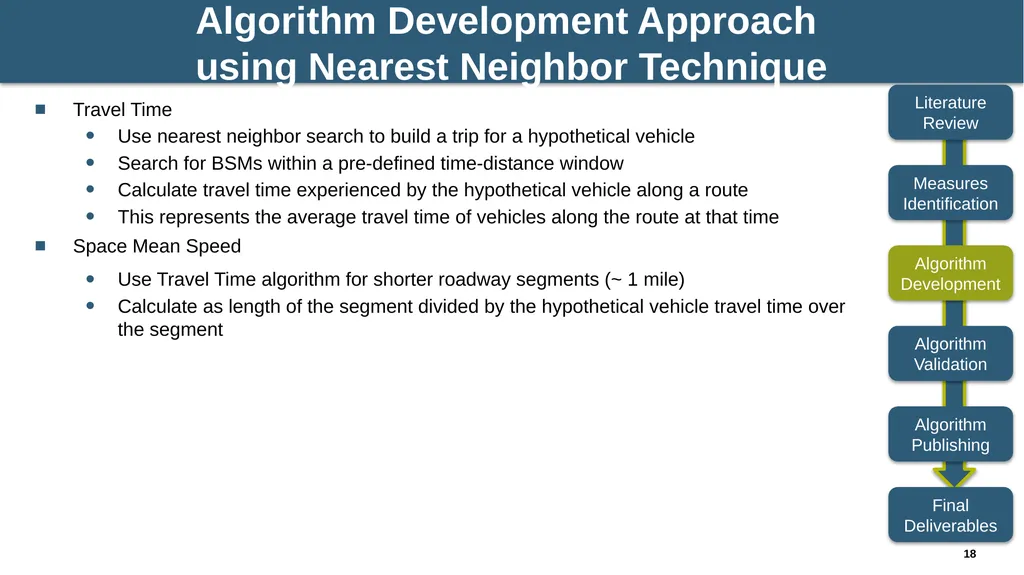NCHRP 03-137: Algorithms to Convert Basic Safety - slide 18 of 31