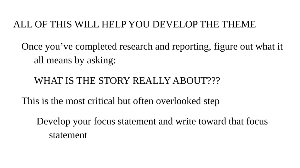 Feature Writing Because all business is no fun! - slide 7 of 8